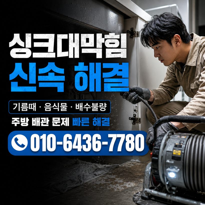 청리면 하수구막힘 빠른출동 1