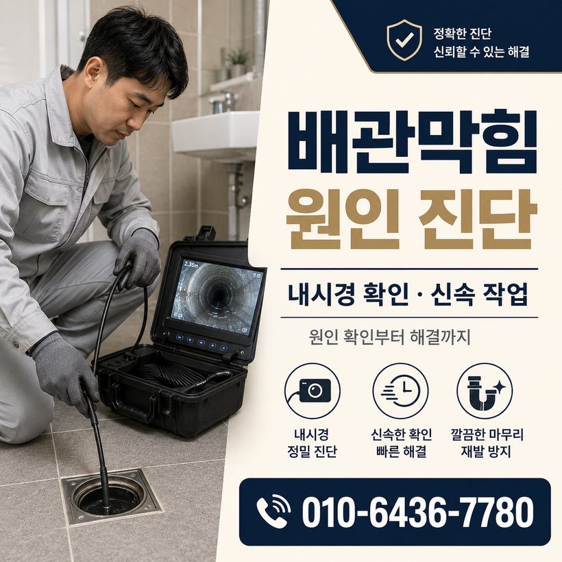 청리면 하수구막힘 빠른출동 2